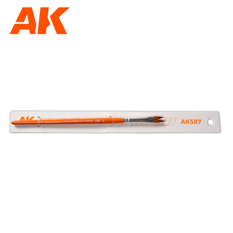 AK Interactive - Brushes - Whale Tail / Ribbon Weathering Brush/Product Detail/Arts & Craft