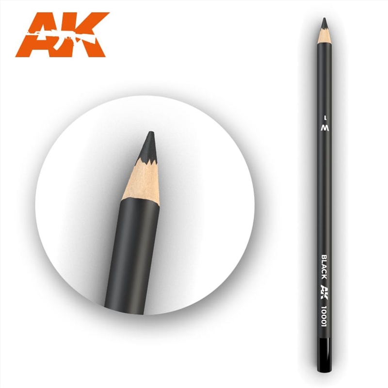 AK Interactive - Weathering Pencils - Black/Product Detail/Arts & Craft