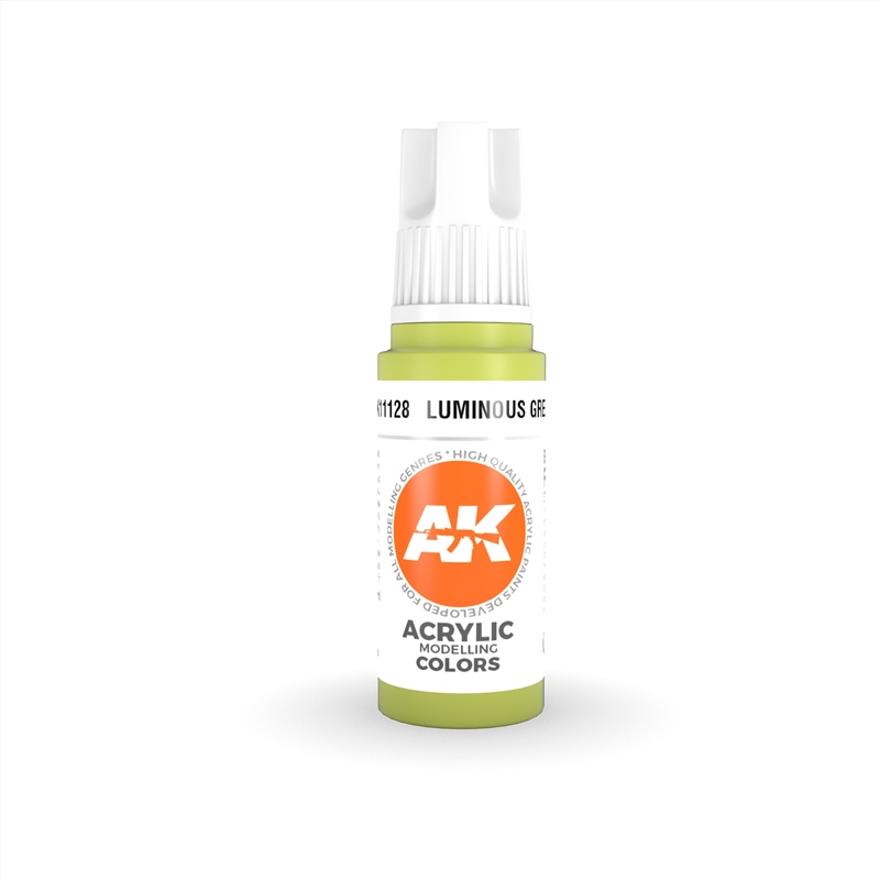 AK Interactive - 3 Gen Acrylics - Luminous Green 17ml/Product Detail/Paints