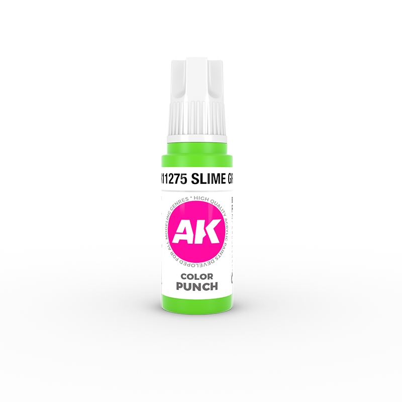 AK Interactive - Colour Punch - Slime Green 17 ml/Product Detail/Paints