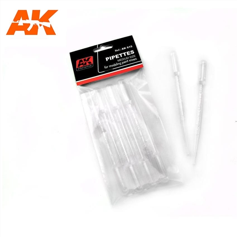 AK Interactive - Complements - Pipettes Medium Size (7)/Product Detail/Paints