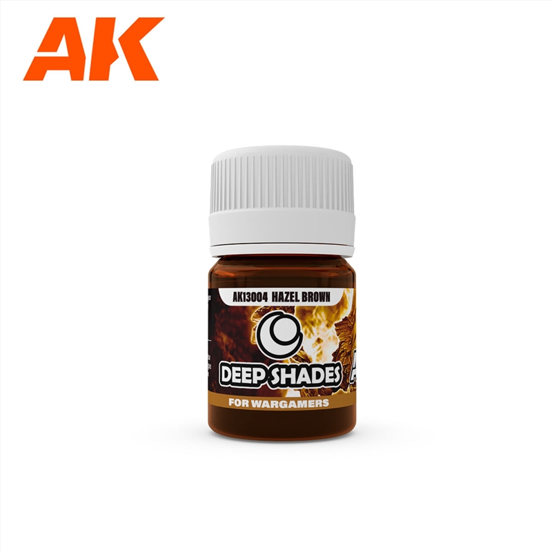 AK Interactive - Deep Shade - Hazel Brown 30ml/Product Detail/Paints