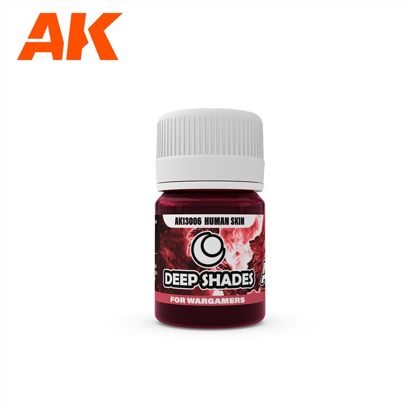 AK Interactive - Deep Shade - Human Skin 30ml/Product Detail/Paints