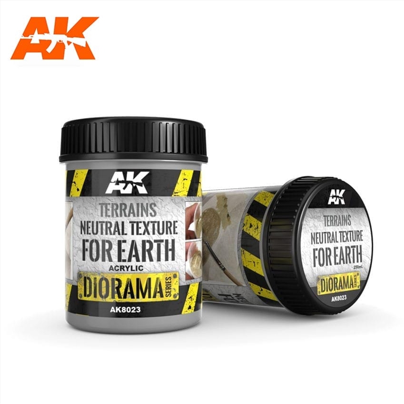 AK Interactive - Dioramas - Terrains Neutral Texture 250ml/Product Detail/Paints