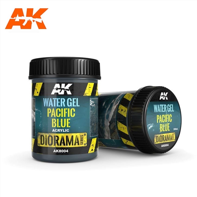 AK Interactive - Dioramas - Water Gel Pacific Blue 250ml/Product Detail/Paints