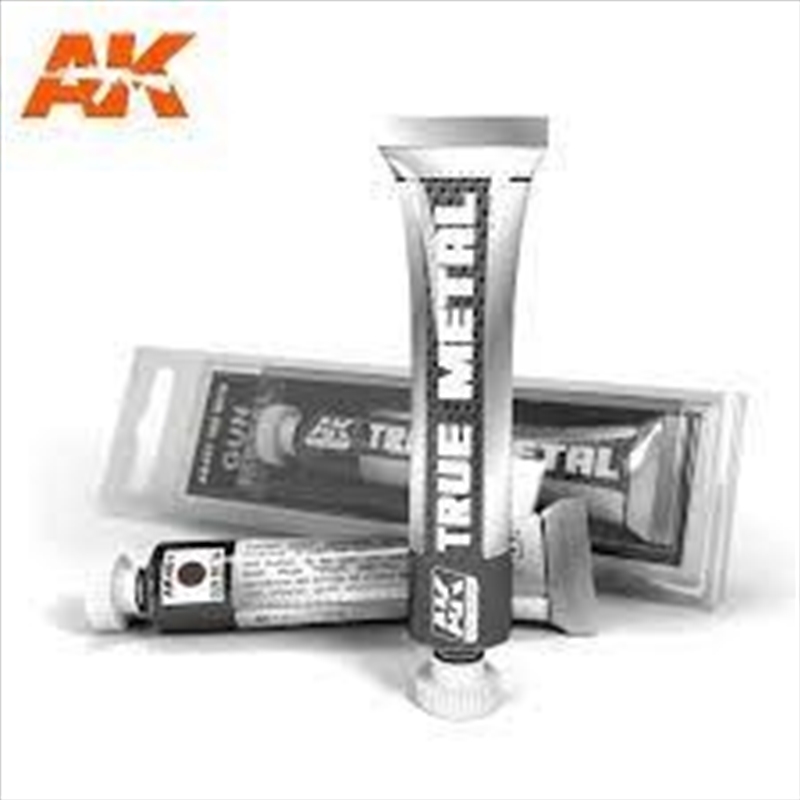 AK Interactive - Metallics - True Metal Gun Metal 30ml/Product Detail/Paints