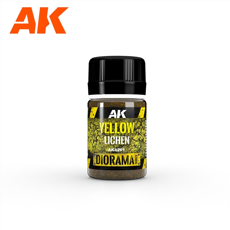 AK Interactive - Textures - Yellow Lichen 35 ml/Product Detail/Paints