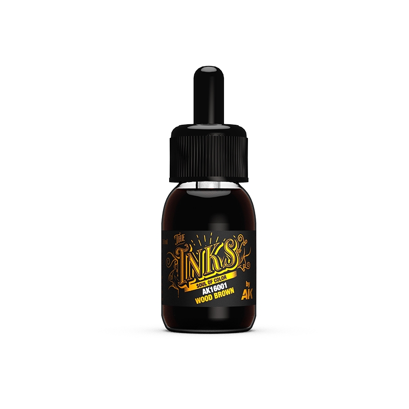 AK Interactive - The Inks - Wood Brown 30ml/Product Detail/Paints