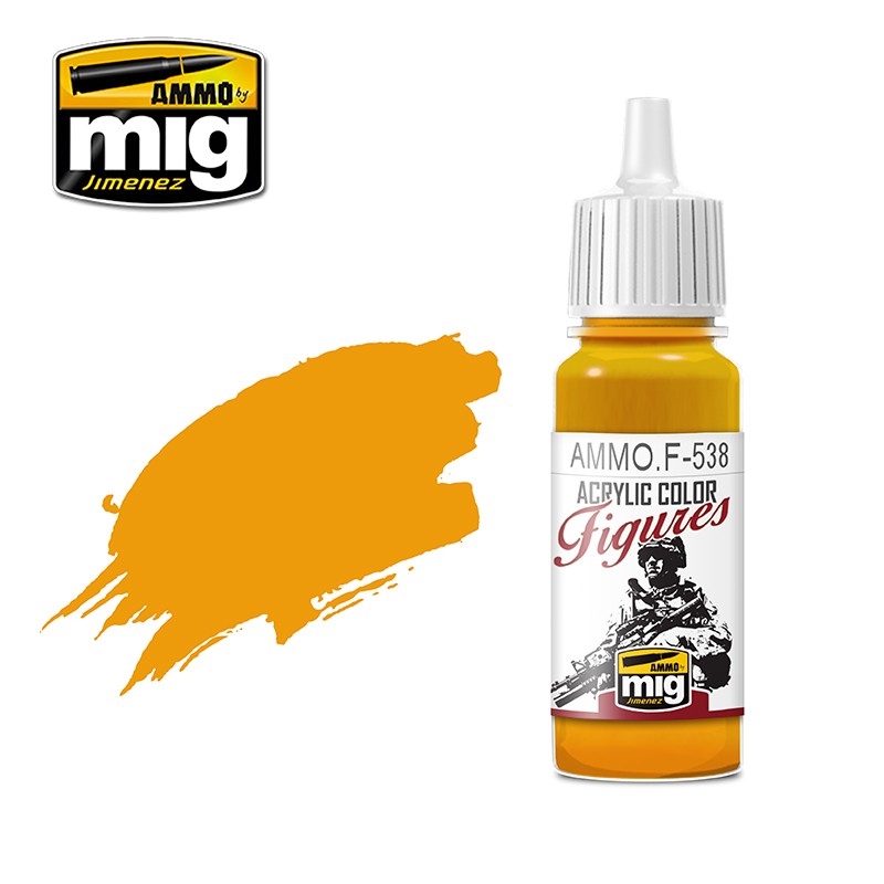 Ammo by MIG -  Figures Paints - Bright Orange 17ml/Product Detail/Paints