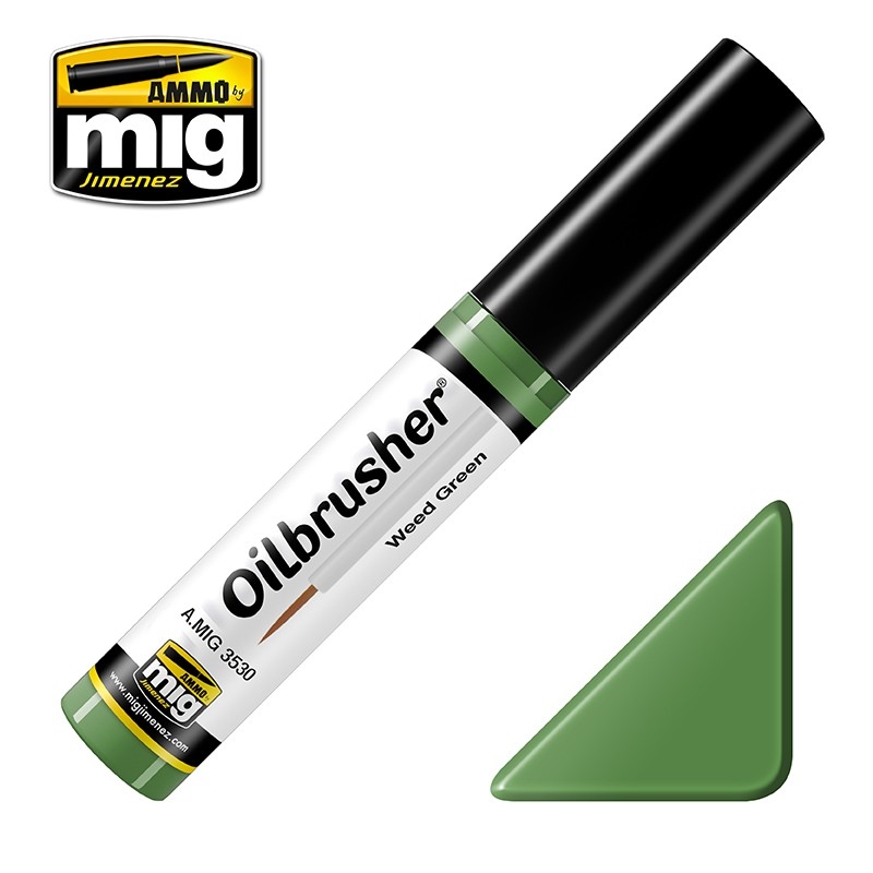 Ammo by MIG -  Oilbrushers - Weed Green/Product Detail/Paints