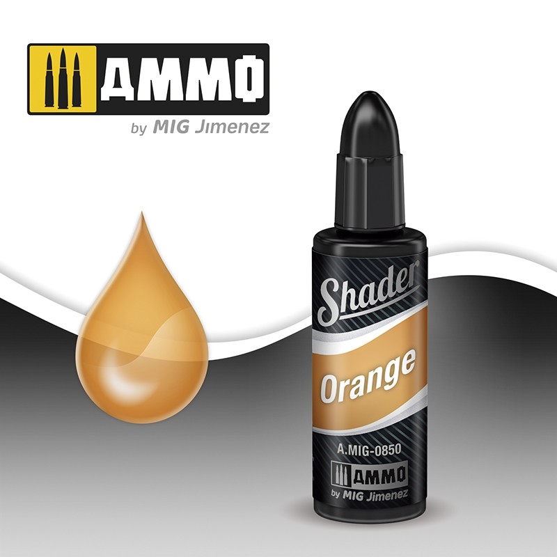 Ammo by MIG -  Shader - Orange 10ml/Product Detail/Paints