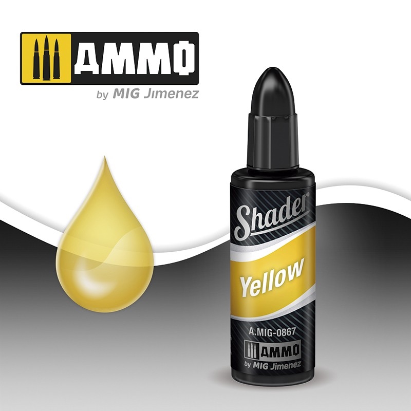 Ammo by MIG -  Shader - Yellow 10ml/Product Detail/Paints