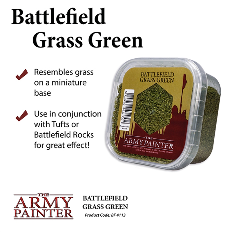 Army Painter - Basing - Grass Green Flock/Product Detail/Arts & Craft