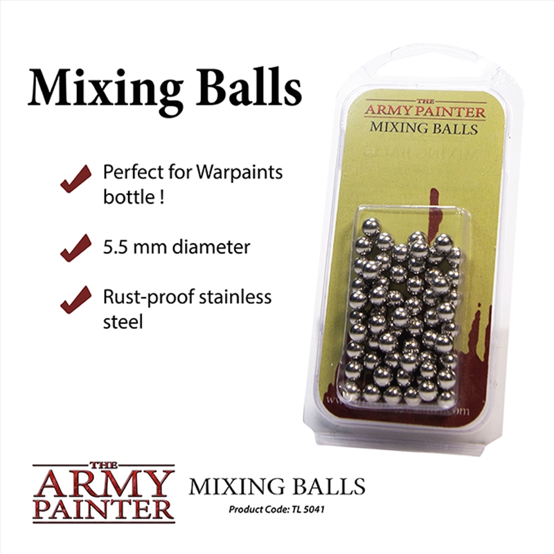 Army Painter - Tools - Paint Mixing Balls Stainless Steel/Product Detail/Arts & Craft