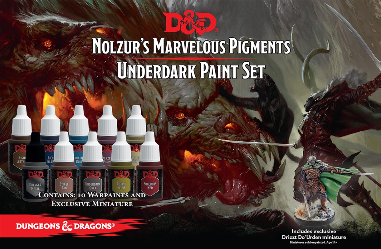 Army Painter - D&D Nolzurs Marvelous Pigments Underdark Paint Set/Product Detail/Paints