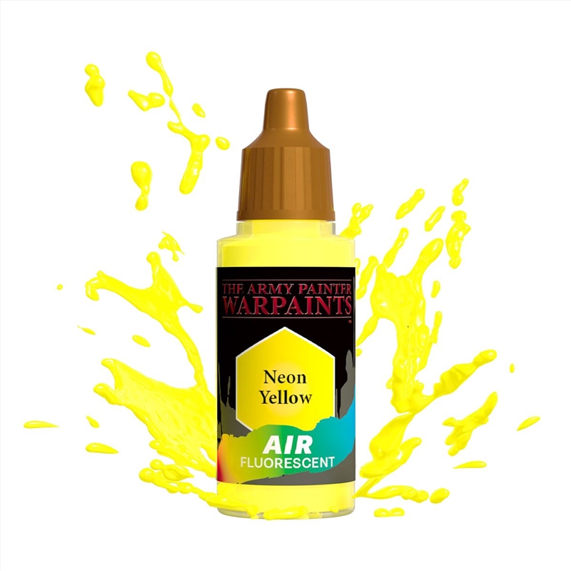 Army Painter - Metallics - Air Neon Yellow Fluo Acrylic Paint 18ml/Product Detail/Paints