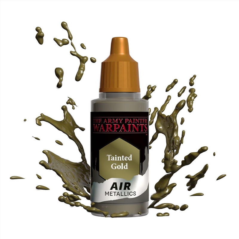 Army Painter - Metallics -Air Tainted Gold Acrylic Paint 18ml/Product Detail/Paints