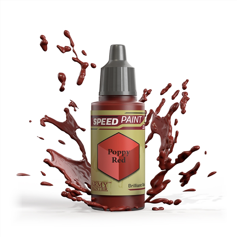 Army Painter - Speedpaint 2.0 - Poppy Red 18ml/Product Detail/Paints