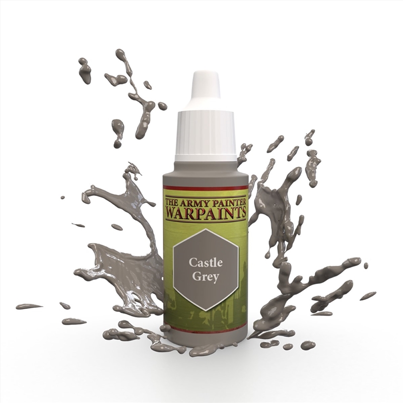 Army Painter - Warpaints - Castle Grey Acrylic Paint 18ml/Product Detail/Paints