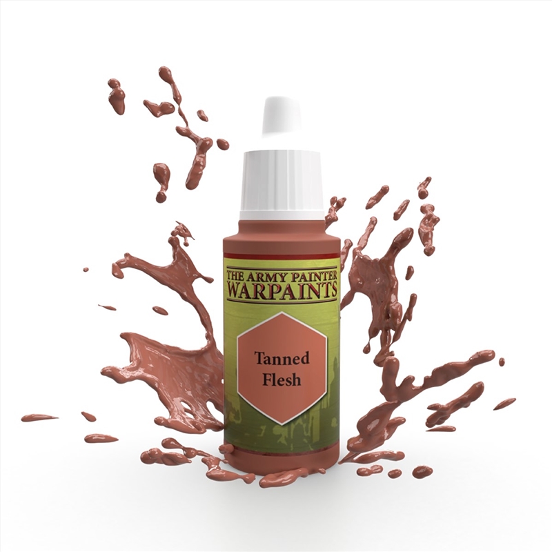 Army Painter - Warpaints - Tanned Flesh Acrylic Paint 18ml/Product Detail/Paints