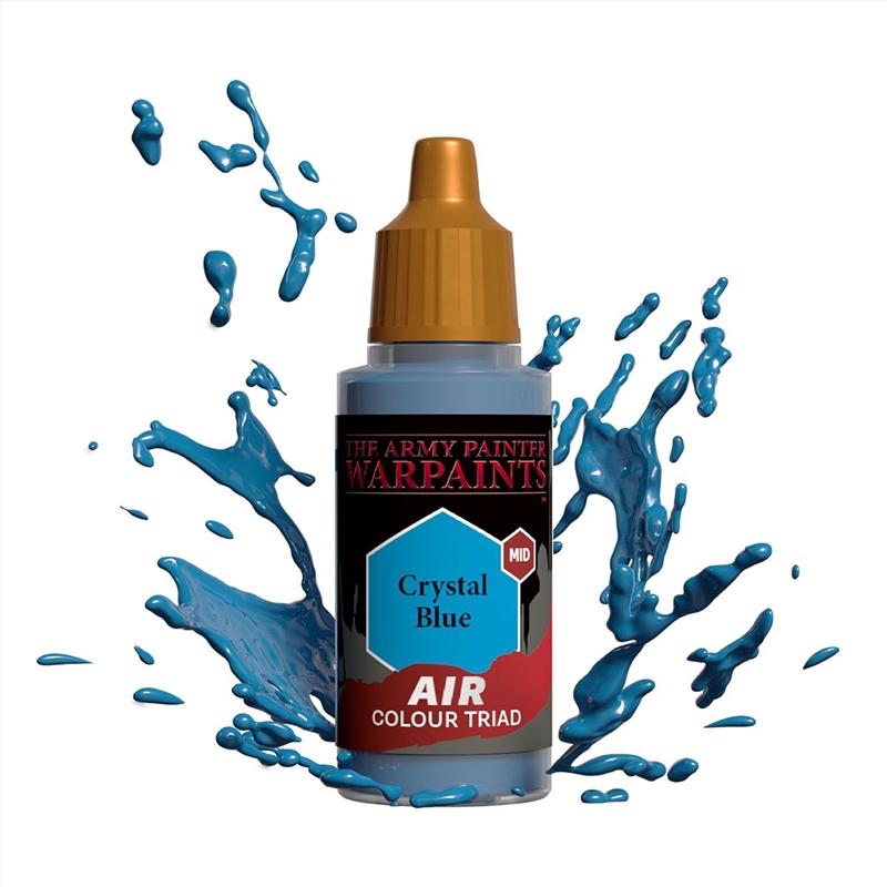 Army Painter - Warpaints Air - Crystal Blue Acrylic Paint 18ml/Product Detail/Paints