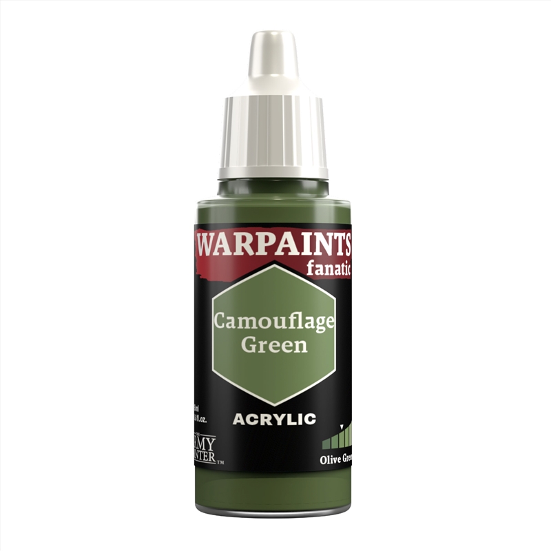 Army Painter - Warpaints Fanatic - Camouflage Green 18ml/Product Detail/Paints