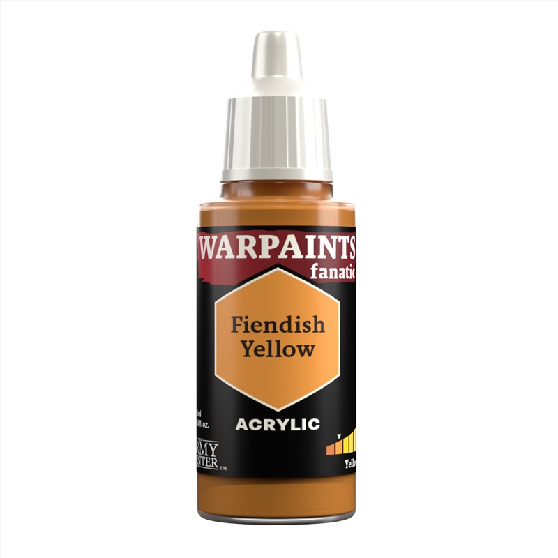 Army Painter - Warpaints Fanatic - Fiendish Yellow 18ml/Product Detail/Paints