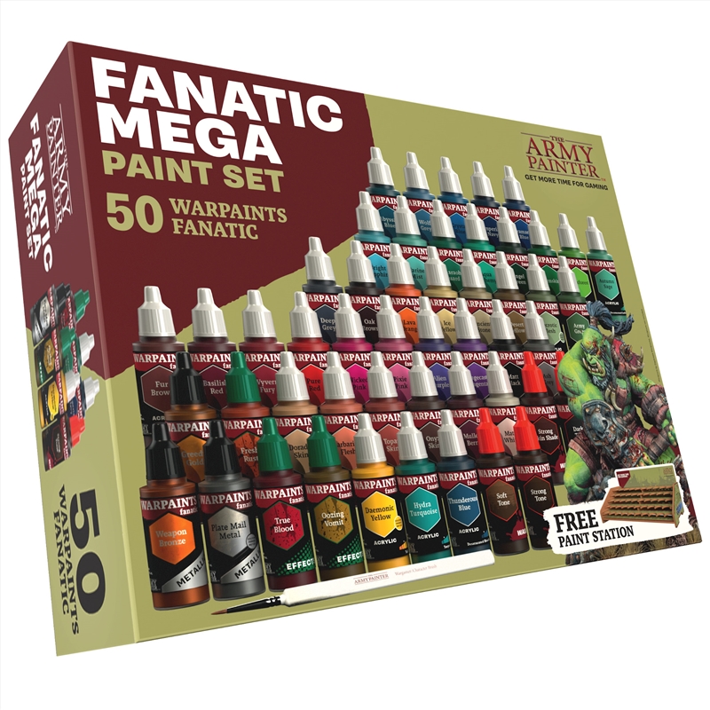 Army Painter - Warpaints Fanatic - Mega Paint Set/Product Detail/Paints