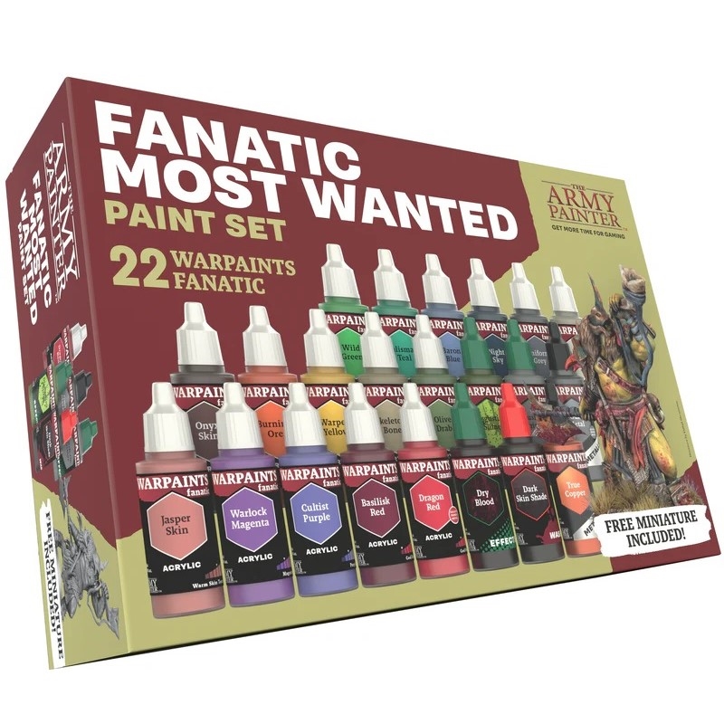 Army Painter - Warpaints Fanatic - Most Wanted Paint Set/Product Detail/Paints