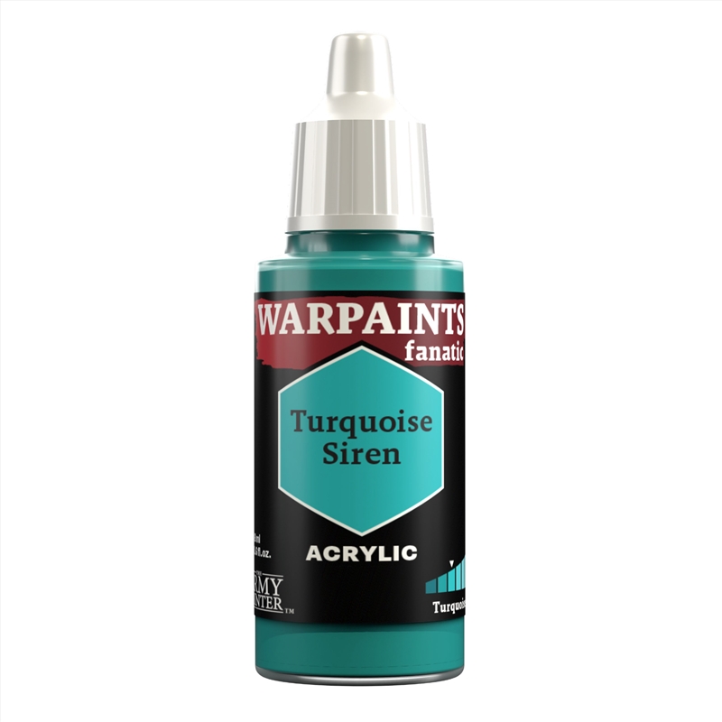 Army Painter - Warpaints Fanatic - Turquoise Siren 18ml/Product Detail/Paints