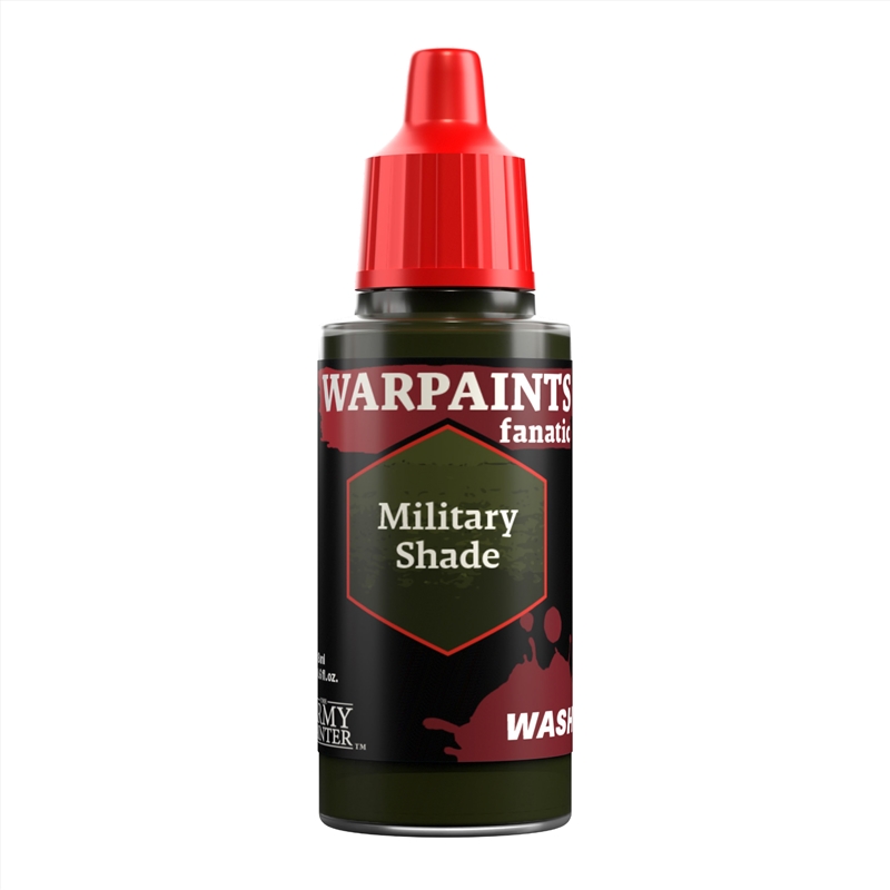 Army Painter - Warpaints Fanatic - Wash - Military Shade 18ml/Product Detail/Paints