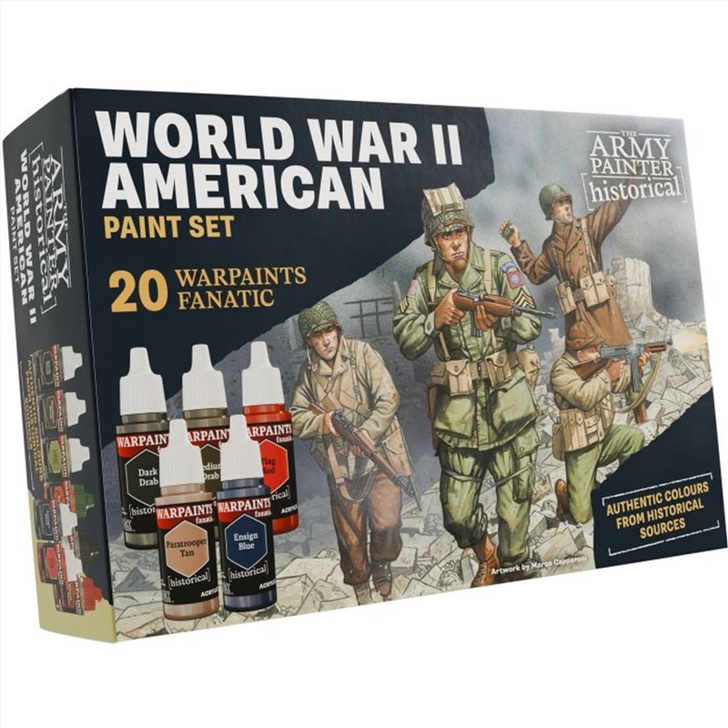 Army Painter - Warpaints Historical - WWII American Paint Set/Product Detail/Paints