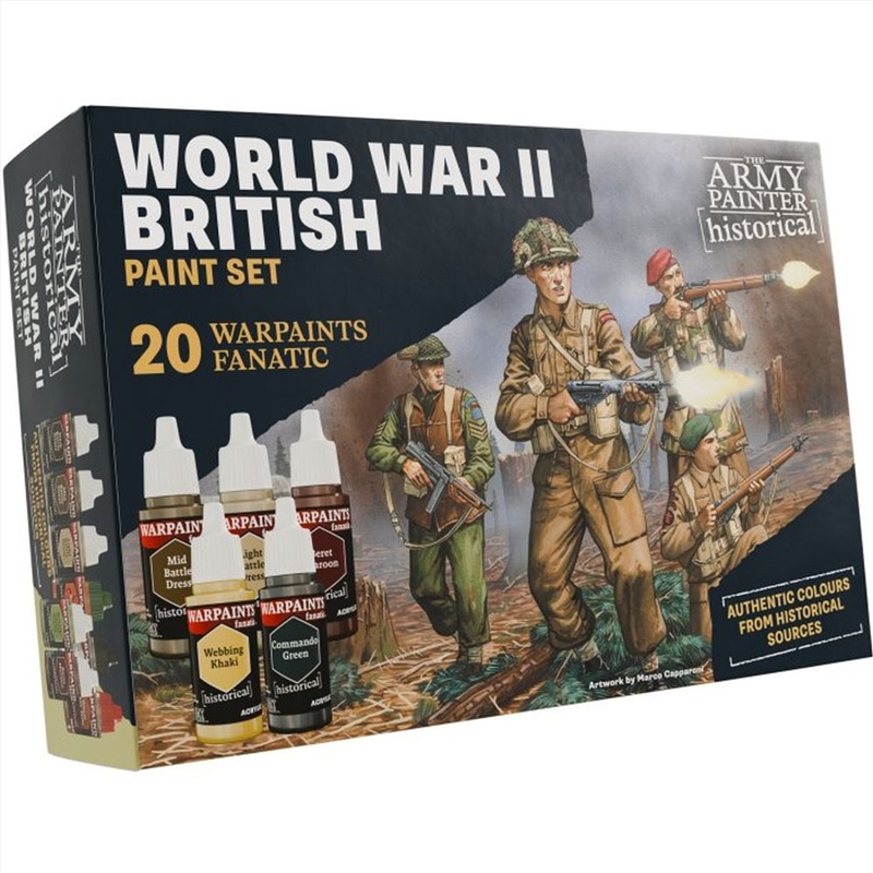 Army Painter - Warpaints Historical - WWII British Paint Set/Product Detail/Paints