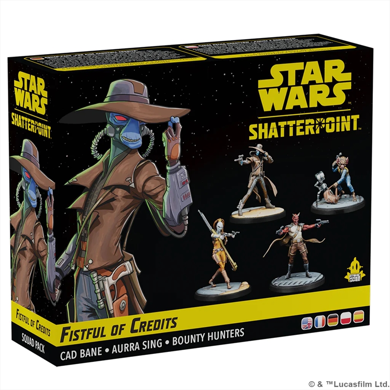 Star Wars: Shatterpoint Fistful of Credits Cad Bane Squad Pack/Product Detail/Games