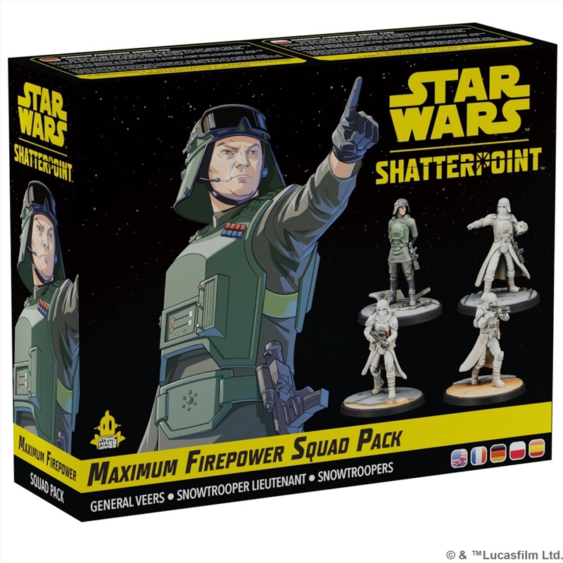 Star Wars: Shatterpoint Maximum Firepower Squad Pack/Product Detail/Games