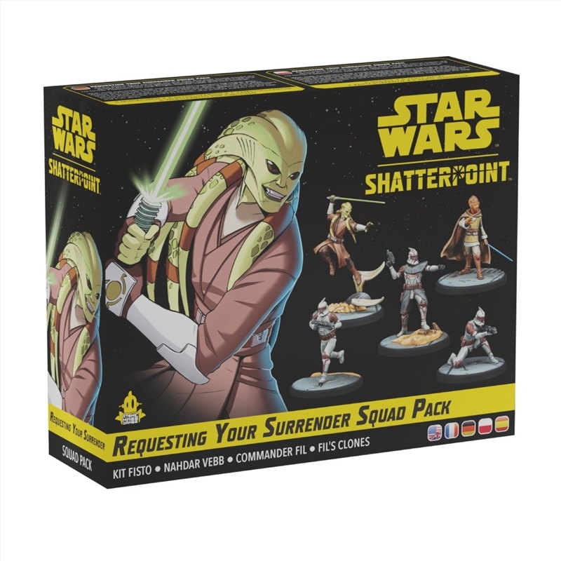 Star Wars: Shatterpoint Requesting Your Surrender Squad Pack/Product Detail/Games