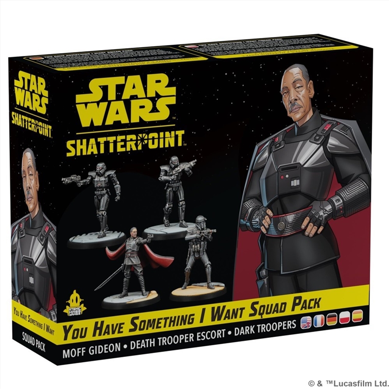 Star Wars: Shatterpoint You Have Something I Want Squad Pack/Product Detail/Games