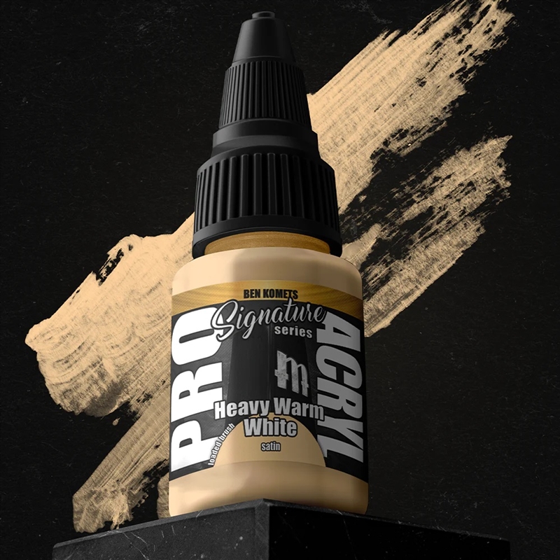 Monument Hobbies - Signature Series - Ben Komets Heavy Warm White 22ml/Product Detail/Paints