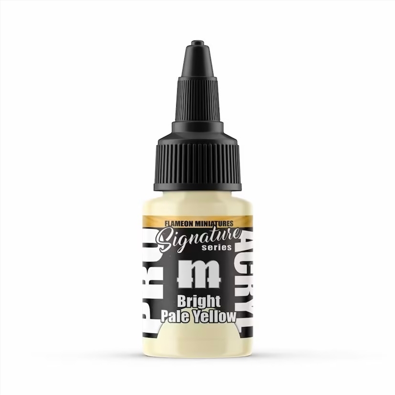 Monument Hobbies - Signature Series - Flameon - Bright Pale Yellow 22ml/Product Detail/Paints