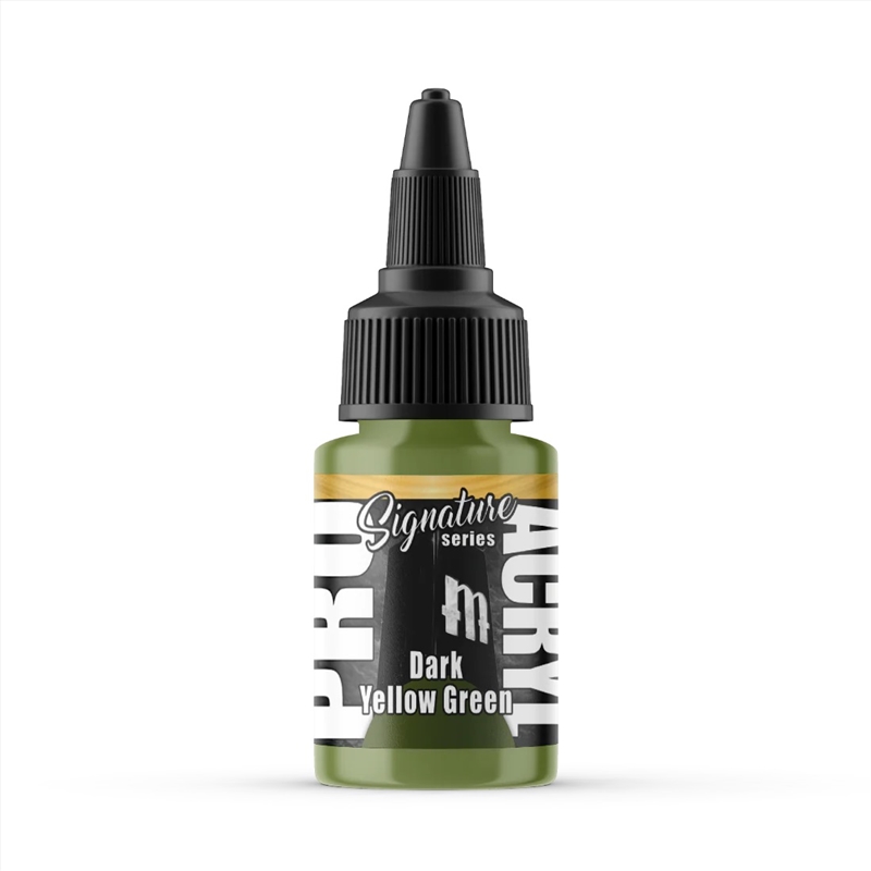 Monument Hobbies - Signature Series - Vince Venturella Dark Yellow Green 22ml/Product Detail/Paints