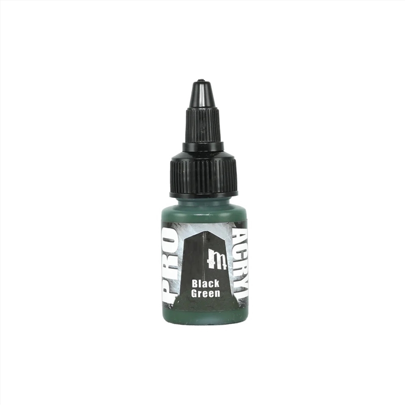 Monument Pro Acryl - Black Green 22ml/Product Detail/Paints