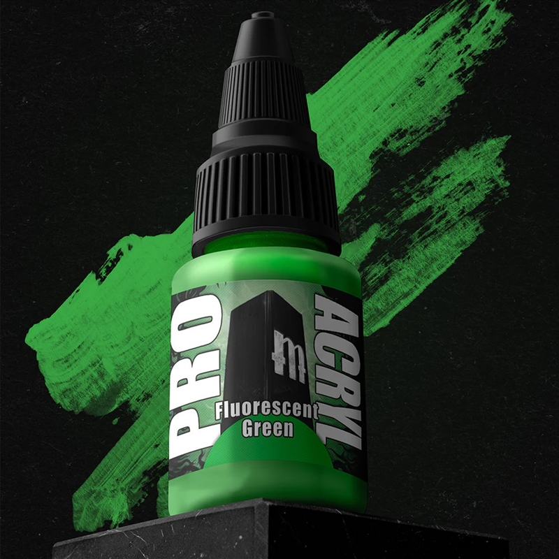 Monument Pro Acryl - Fluorescent Green 22ml/Product Detail/Paints