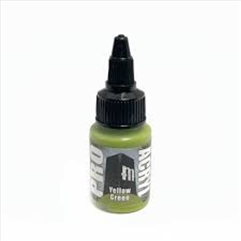 Monument Pro Acryl - Yellow Green 22ml/Product Detail/Paints