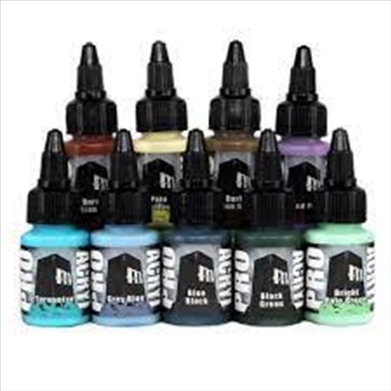 Monument Pro Acryl Sets - Expansion Set 3 9 Colors/Product Detail/Paints