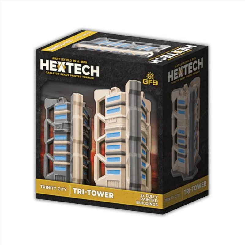 Hextech Terrain: Trinity City Tri-Tower/Product Detail/RPG Games