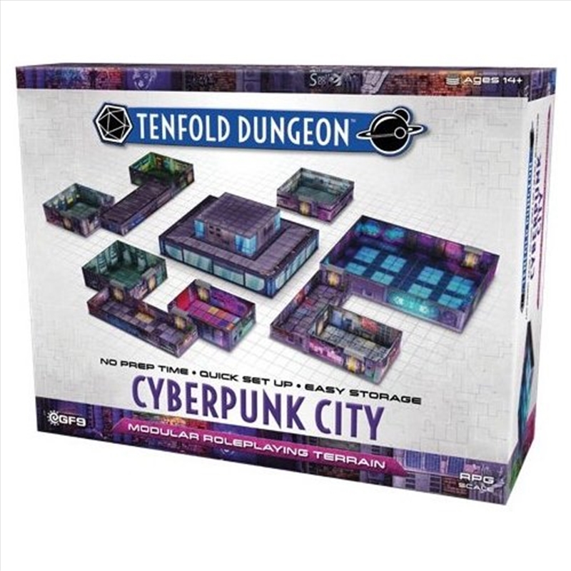 Tenfold Dungeon: Cyberpunk City/Product Detail/RPG Games