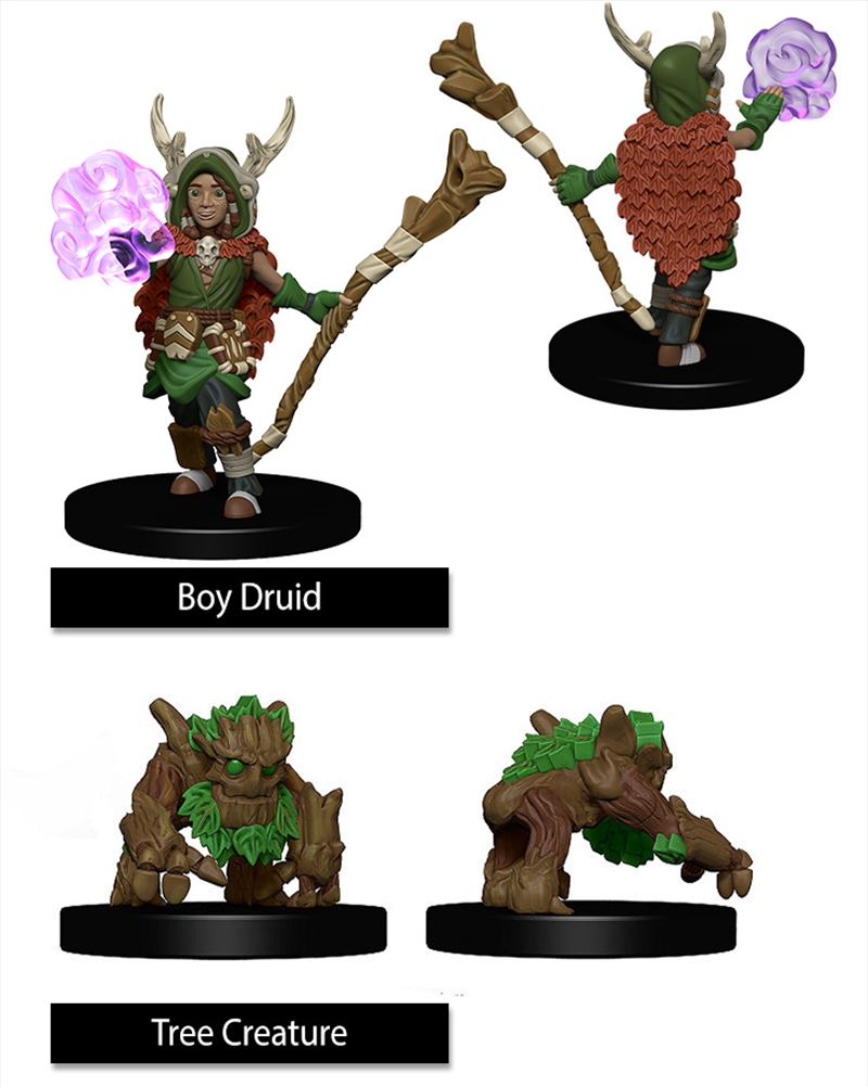 WizKids Boy Druid & Tree Creature/Product Detail/RPG Games
