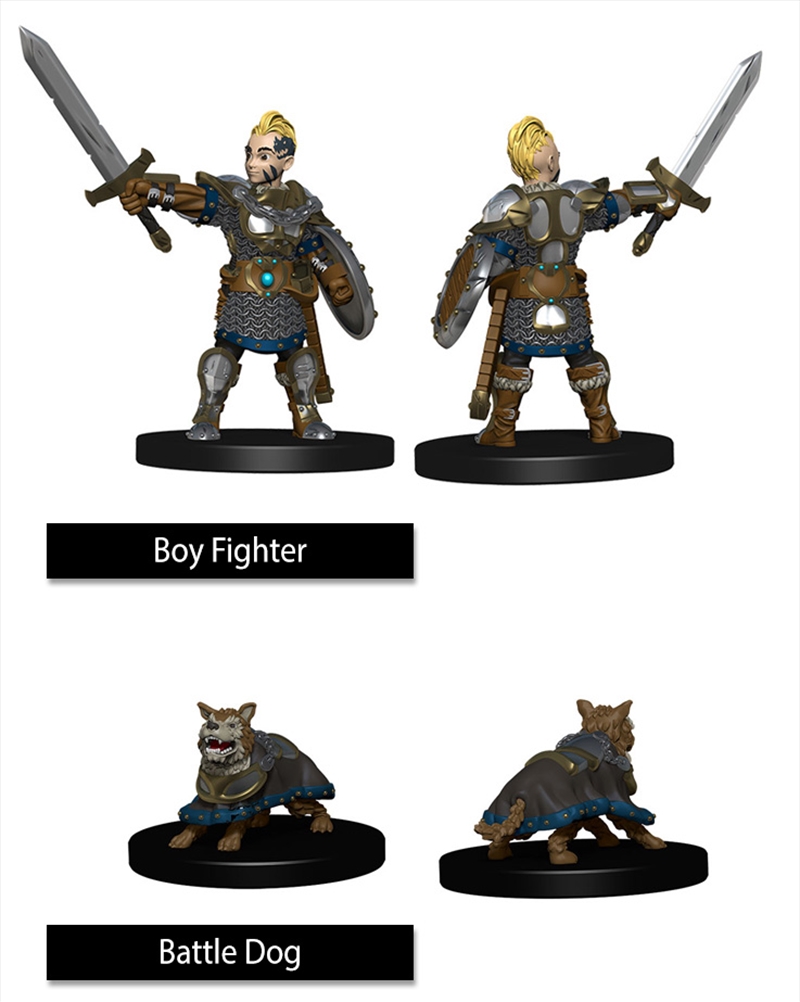 WizKids Boy Fighter & Battle Dog/Product Detail/RPG Games