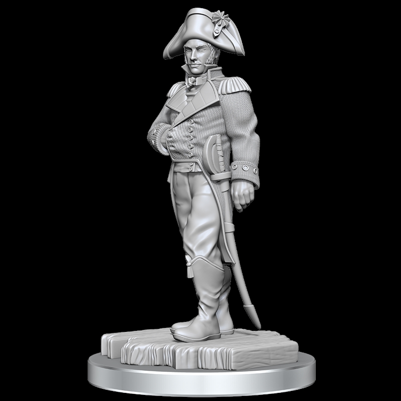 Wizkids Deep Cuts Unpainted Miniatures Ships Crew Box Set/Product Detail/RPG Games