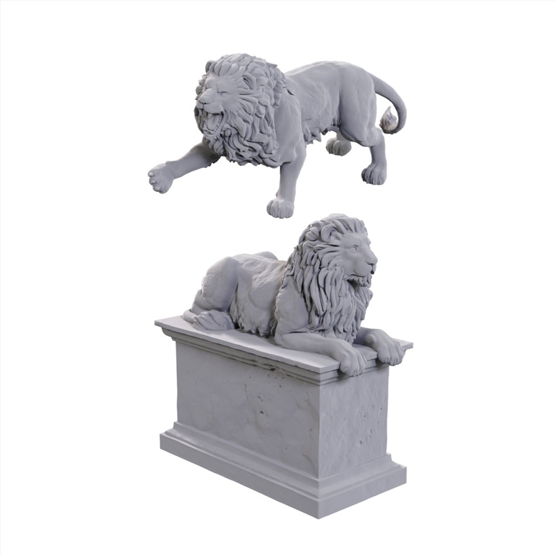WizKids Deep Cuts: Stone Lion/Animated Stone Lion/Product Detail/RPG Games